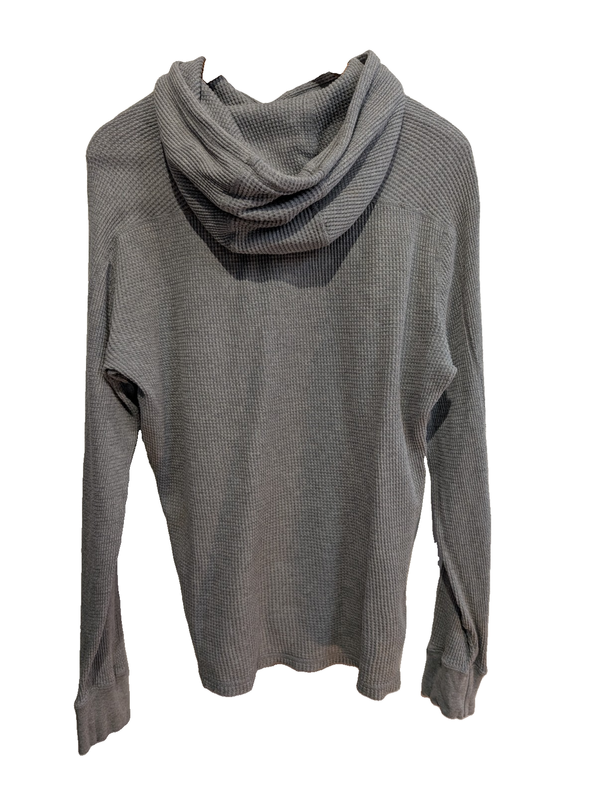 Sweat à capuche Polo Ralph Lauren M gris chiné logo noir coton hoodie