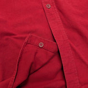 CHEMISE L.L. BEAN FLANELLE ROUGE XXL VINTAGE Chamoisette Workwear