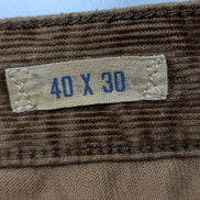 Pantalon Velours Côtelé Polo Ralph Lauren W38 L28 Beige Homme Vintage Jean