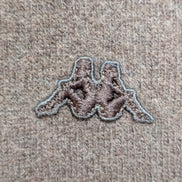 Pull Robe di Kappa XL marron 80% laine col rond logo brodé Kappa