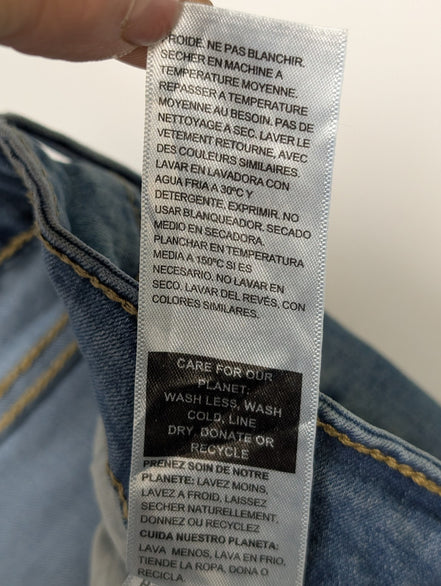 Jean Levi's Denizen Femme Bleu Clair High Rise Skinny W30 L28 T40
