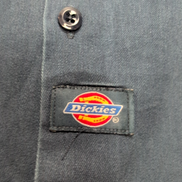 Chemise Dickies M Bleu Marine Workwear Manches Courtes 2 Poches Logo