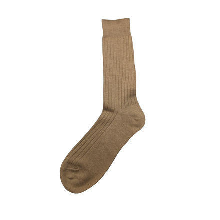 Chaussettes de Bureau / Affaires coton mercerisé côtelées 40/44 – 4 couleurs