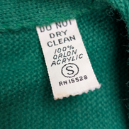 Gilet IZOD LACOSTE Vintage Cardigan Vert Boutonné Taille S Rare Homme