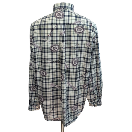 Chemise Tommy Hilfiger Golf Vintage XL Carreaux Collector Rare