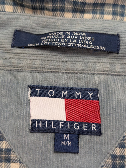 Chemise Tommy Hilfiger à carreaux taille M vintage taille plutôt XL #145msch