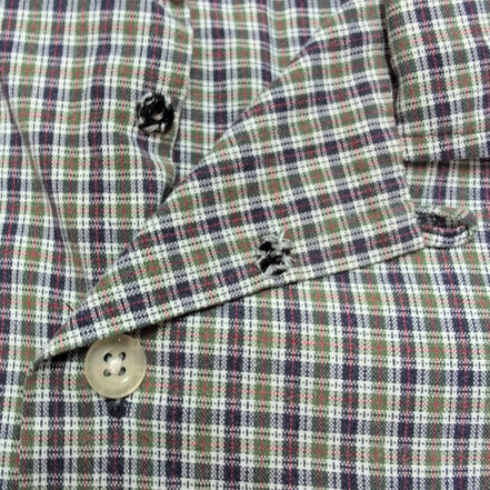 Chemise Polo Ralph Lauren Caldwell USA L Carreaux Rare Poche manches courtes