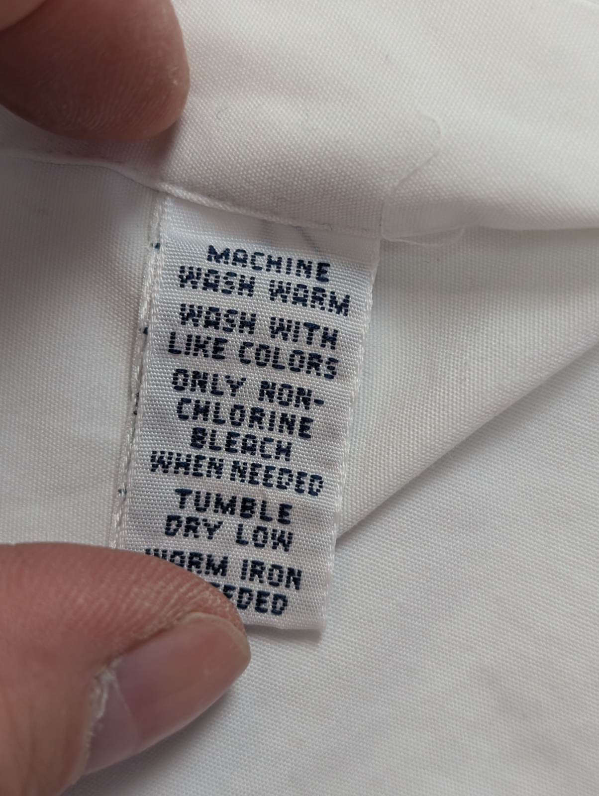 Chemise Ralph Lauren blanche uni logo marine taille 5XL (4x big) #2514