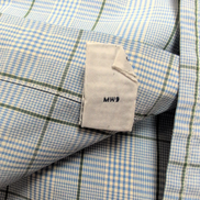 Chemise Ralph Lauren L Bleue Verte Carreaux Logo Vert Manches Longues
