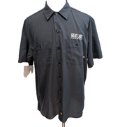 Chemise Dickies XL Bleu MC 2 Poches Great Lakes Workwear USA manches courtes