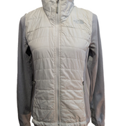 este Doudoune The North Face Femme Blanc & Gris Outdoor - Taille S