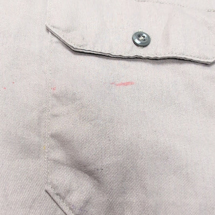 Chemise Dickies 2XL Crème Manches courtes 2 Poches Workwear Poche Stylo