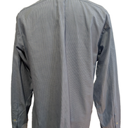 Chemise Polo Ralph Lauren Shirt L Classic Fit Pied-de-poule Bleu Button Down