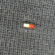Pull Tommy Hilfiger vintage bleu marine garçon taille M (8-10 ans)