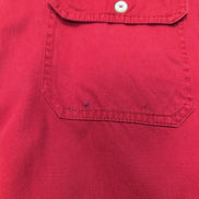 Chemise Wrangler modèle Hero rouge robuste 2 poches manches courtes L