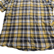 Chemise manches courtes The North face TNF jaune à carreaux taille XL #ch32