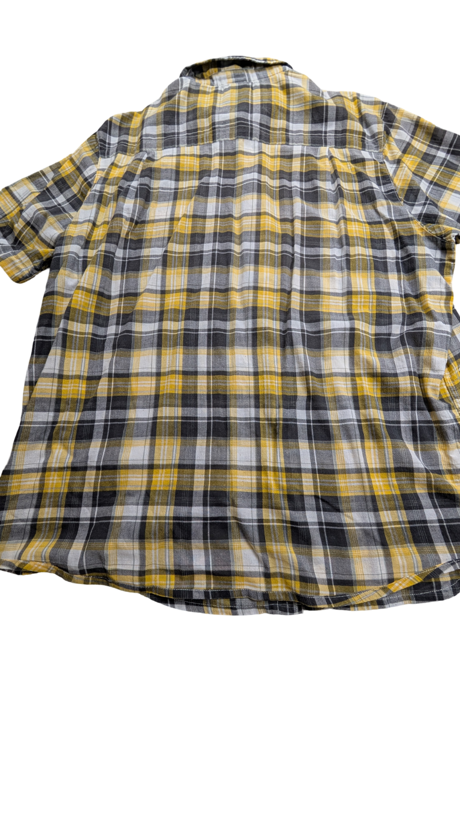 Chemise manches courtes The North face TNF jaune à carreaux taille XL #ch32