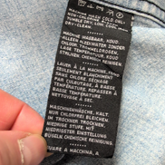 Chemise Harley Davidson Jean XL Dos Imprimé Vintage 100% Coton