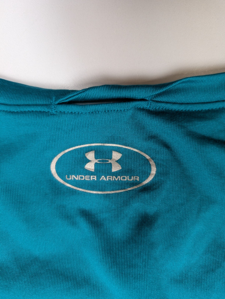 T-shirt de Sport Under Armour HeatGear Femme Vert Taille L