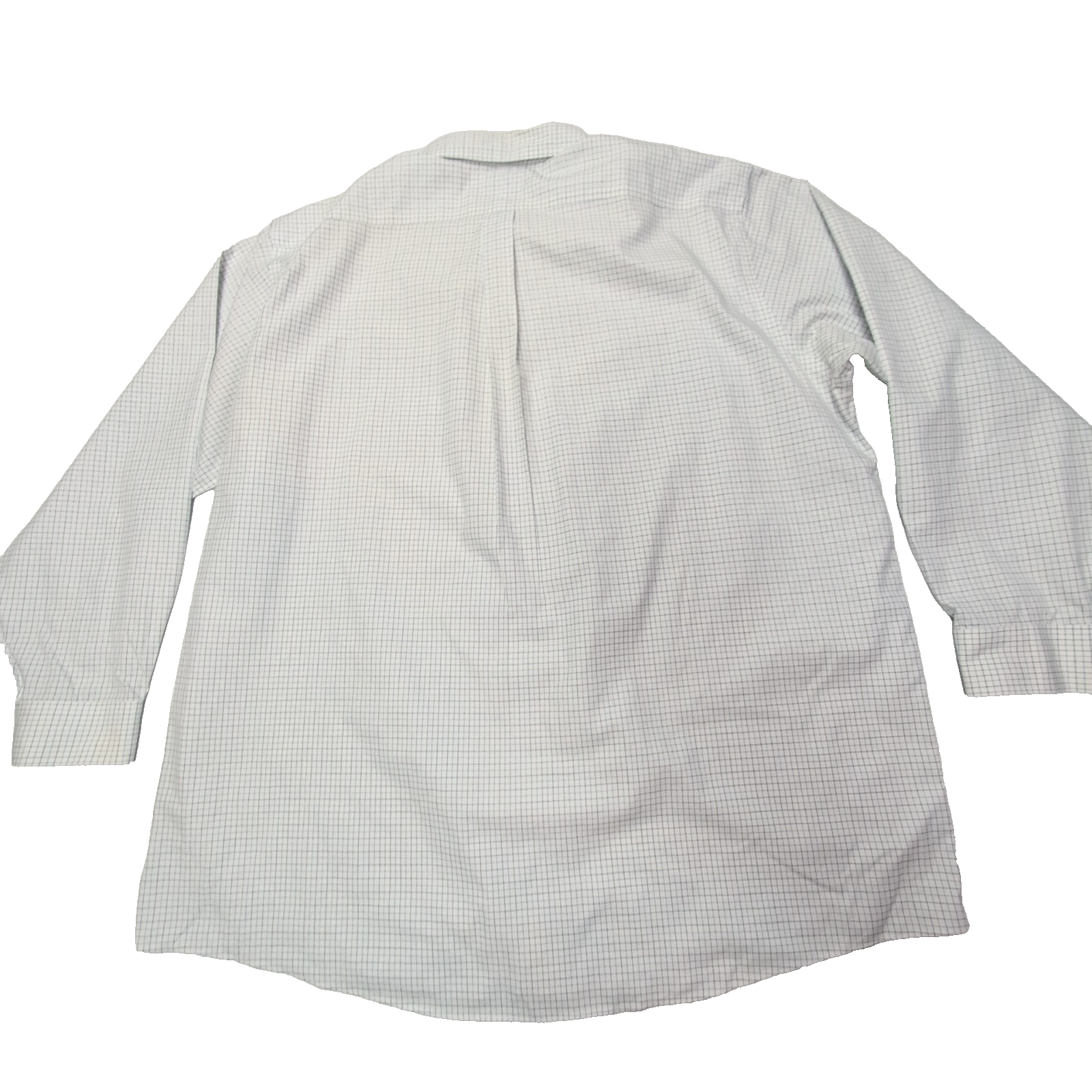 Chemise L.L. Bean blanche à carreaux taille XXL #117e