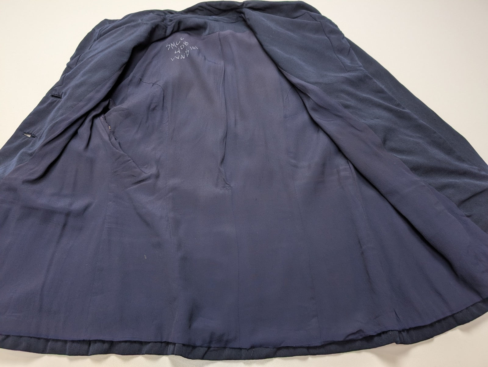 Veste Blazer Wilson's USA bleu marine femme taille S vintage