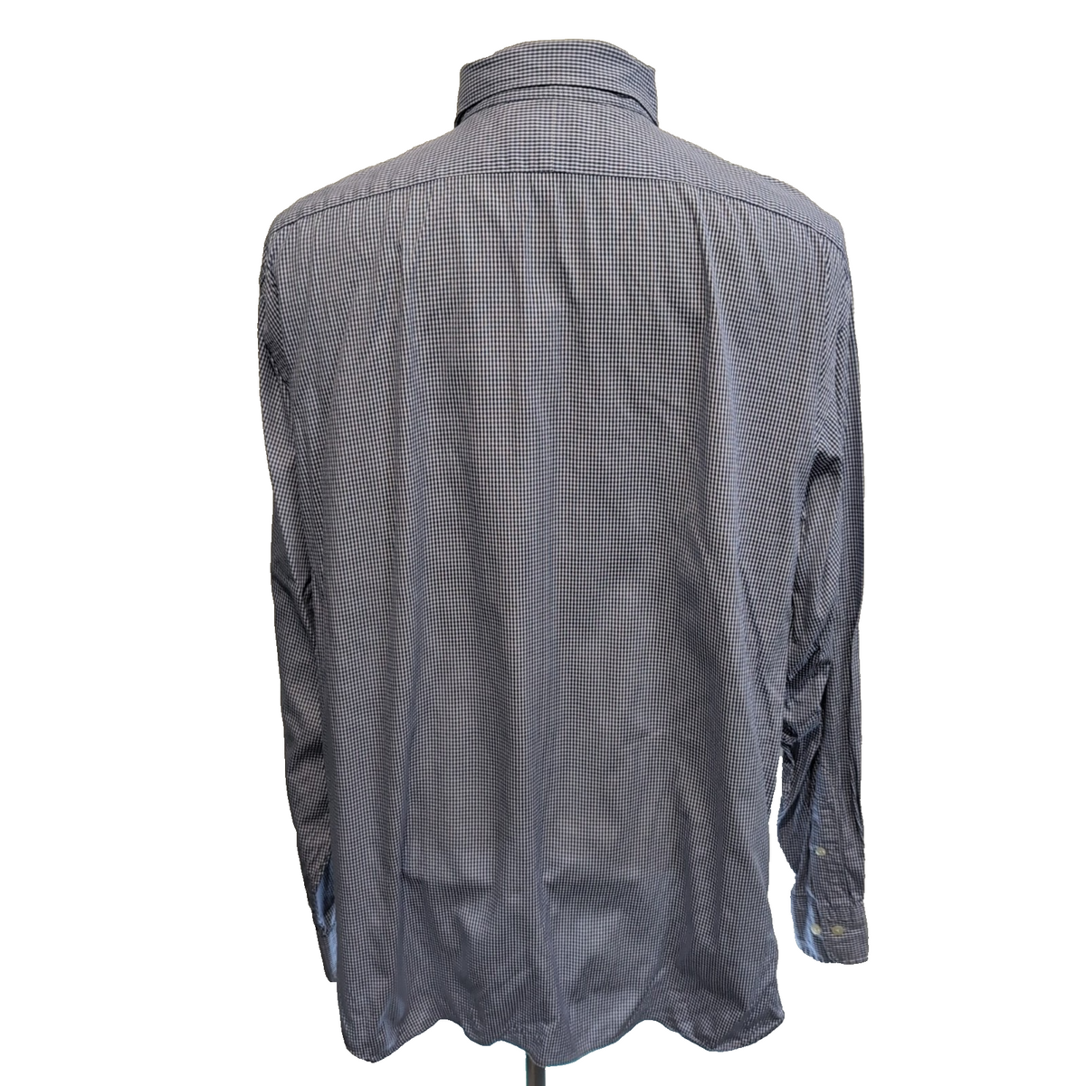 Chemise Polo Ralph Lauren Andrew XL/XXL Bleu Carreaux Pinpoint Oxford