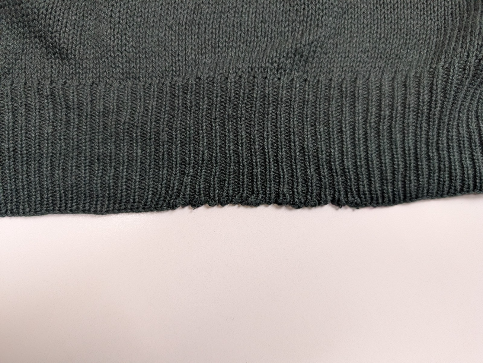 Pull POLO Ralph Lauren Rare - 60% Lin / 40% Coton - Vert Foncé - Taille M