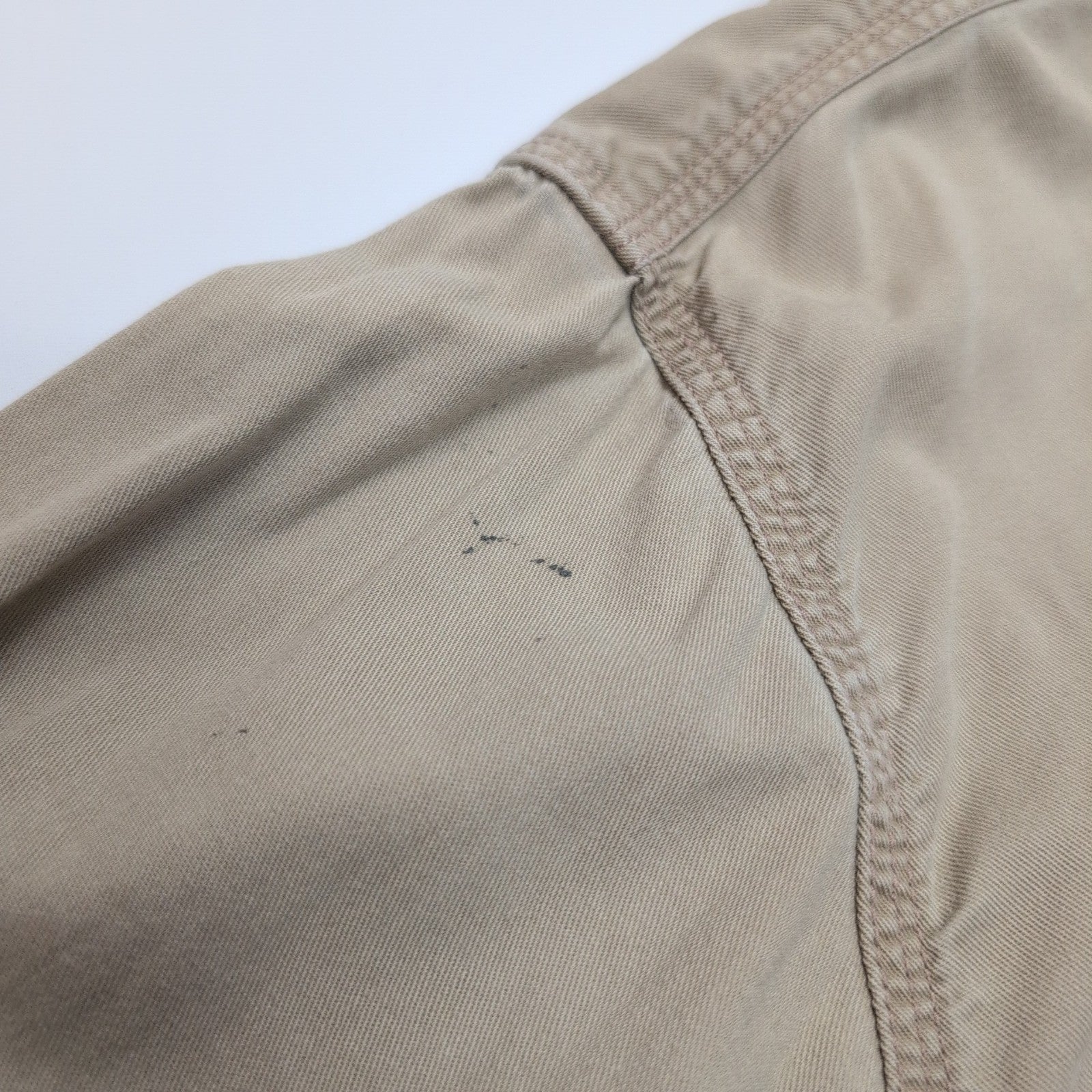 Chemise Carhartt FR 2XL Beige Workwear Coupe-Feu 3 Poches manches longues