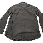 Chemise Calvin Klein gris foncé effet patiné taille S manches longues homme