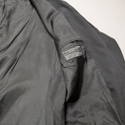 Veste Blazer homme noir mélange laine taille L épaulettes