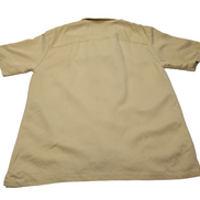 Chemise hawaïenne jaune brodée Caribbean Soul taille XL