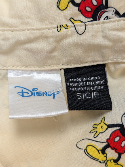Chemise hawaïenne Disney Mickey Mouse manches courtes taille S #655 hawaienne