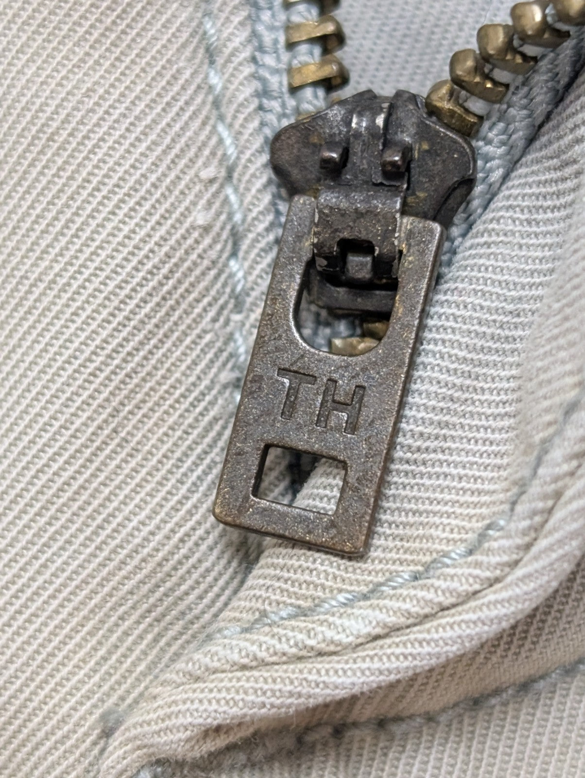 Pantalon Chino Tommy Hilfiger Crème W32 L32 Vintage Homme