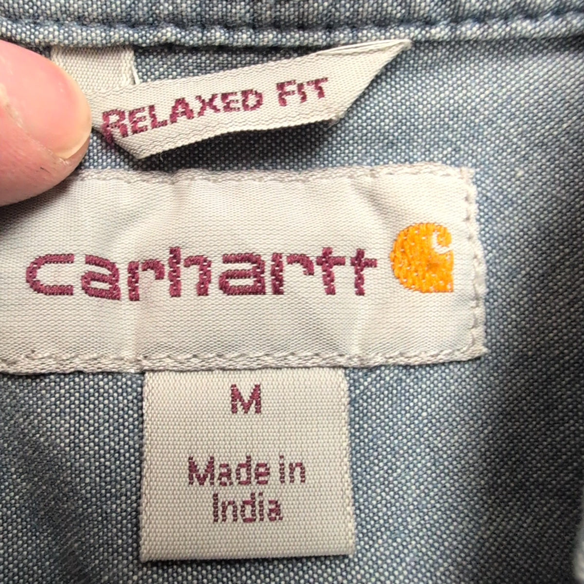 Carhartt Workwear Relaxed Fit Chemise 100% Coton Homme Taille M