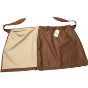 Jupe Portefeuille Femme T40 Jubylee Paris Camel Similicuir Neuve Étiquette