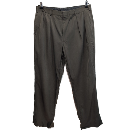 Pantalon Chino Polo Ralph Lauren À Pinces Kaki Bretelles W33 W34