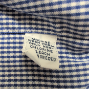 Chemise Polo Ralph Lauren Andrew XL/XXL Bleu Carreaux Pinpoint Oxford