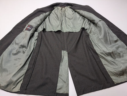 Veste Blazer homme Sturbridge marron micro-carreaux taille XL