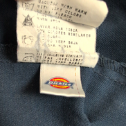 Chemise Dickies XL Made in Honduras Bleu Nuit Workwear Manches Courtes