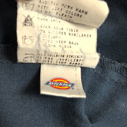 Chemise Dickies XL Made in Honduras Bleu Nuit Workwear Manches Courtes
