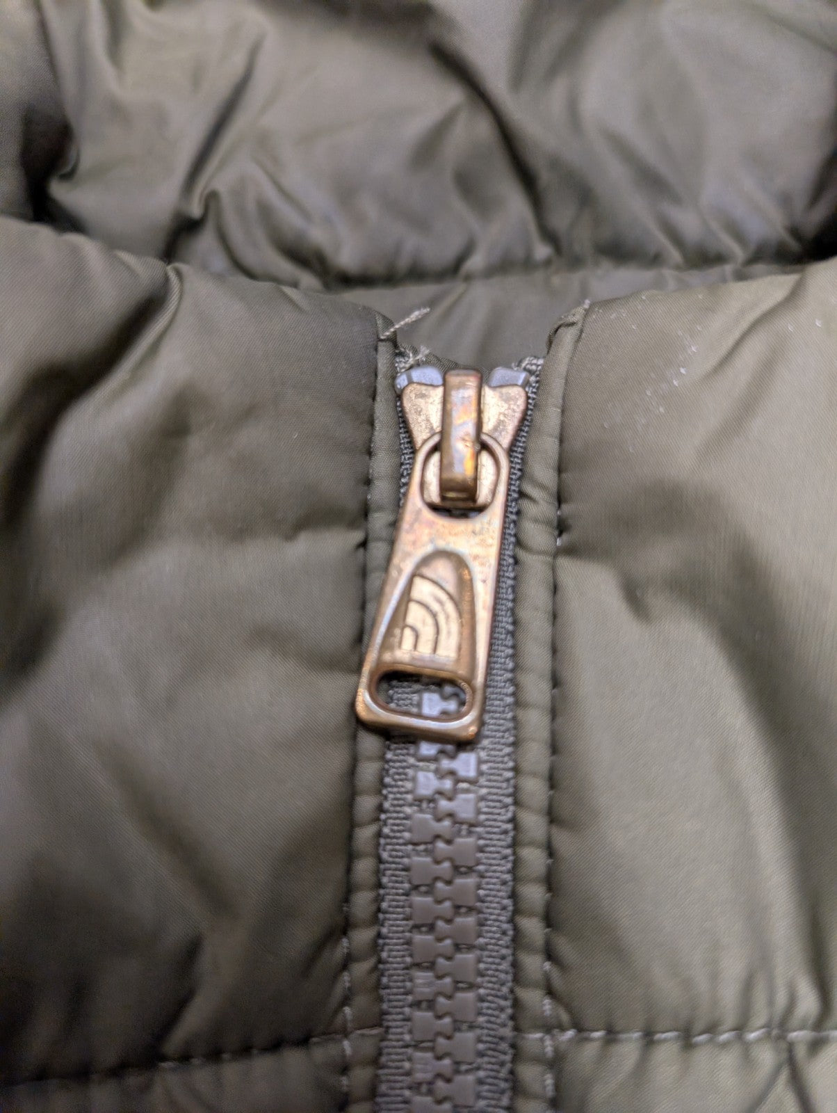 Veste Longue femme THE NORTH FACE Matelassée Kaki - Taille M
