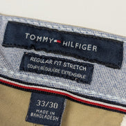 Pantalon chino Tommy Hilfiger stretch crème taille W33xL30 #28ct
