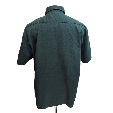Chemise Dickies L Vert Bouteille Manches courtes Workwear 2 Poches Honduras