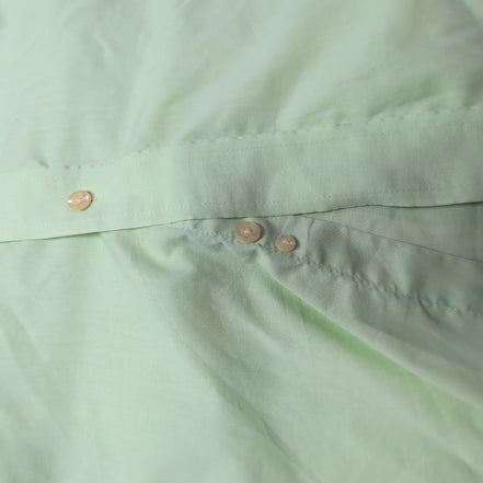 Chemise CHAPS verte uni taille M/L #131e