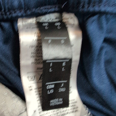 Short de sport Adidas Climacool bleu marine et blanc Taille L