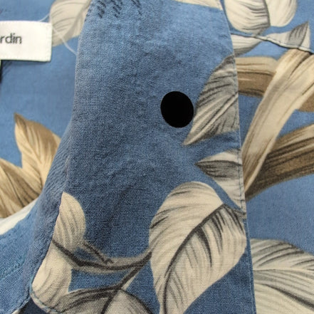 Chemise Hawaïenne Pierre Cardin XXL Coton Made in Korea Vintage Bleu