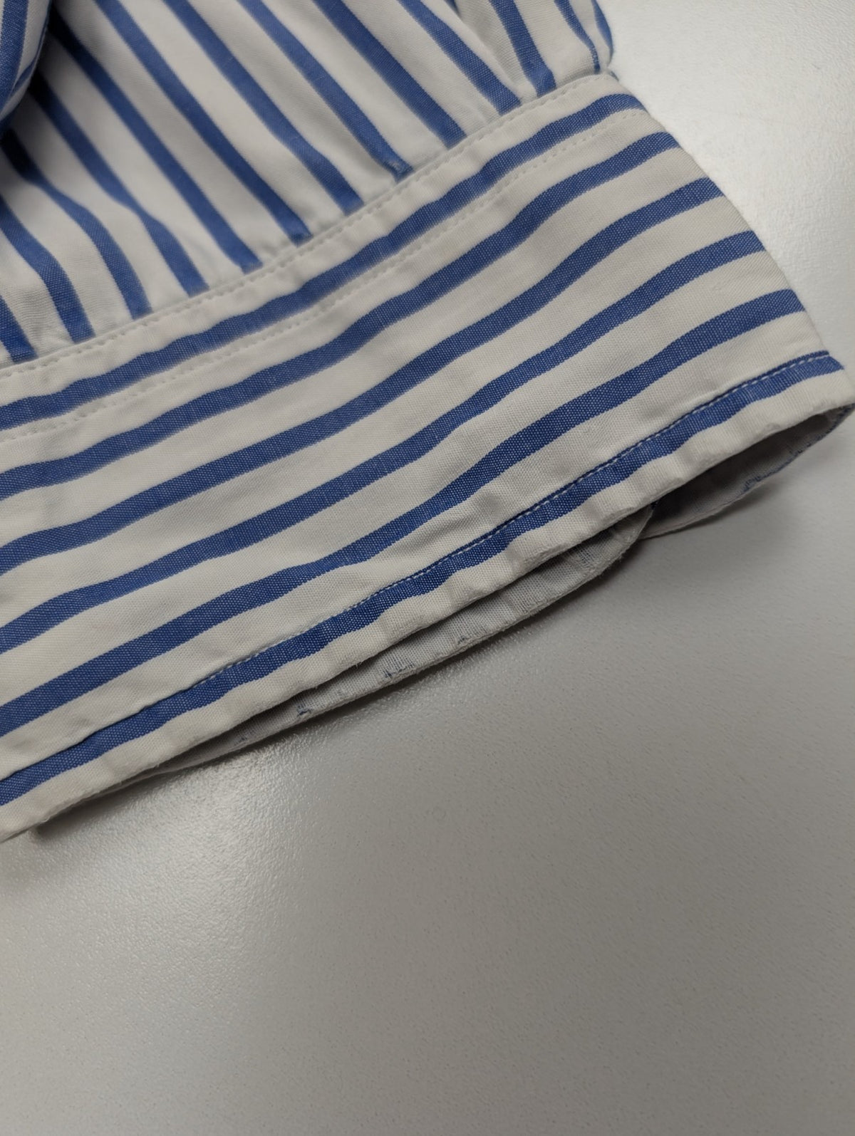 Chemise Ralph Lauren Golf Tilden XXL 3XL Rayures Bleues Shirt Button Down