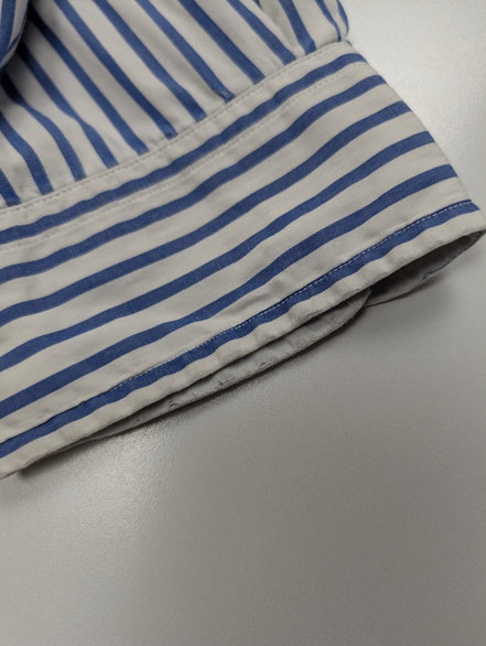 Chemise Ralph Lauren Golf Tilden XXL 3XL Rayures Bleues Shirt Button Down
