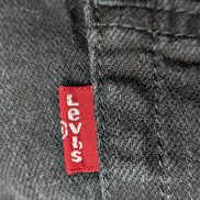 Jean Levi's 511 Slim Fit Homme W33 L30 Noir Stretch Denim Excellent État vintage
