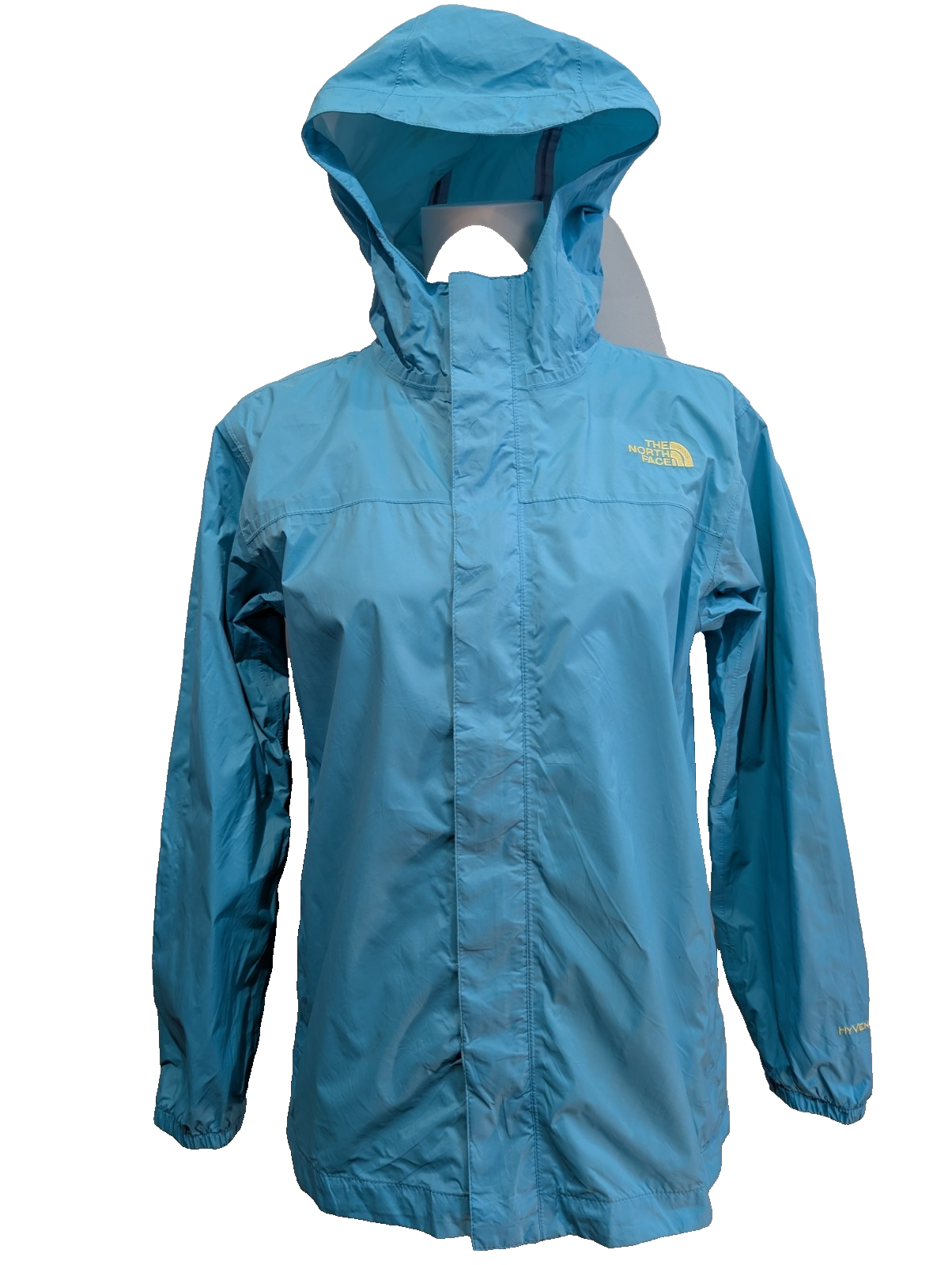 Veste THE NORTH FACE HyVent Coupe-vent Bleu Ciel T. XL 18 Fille ou S Femme